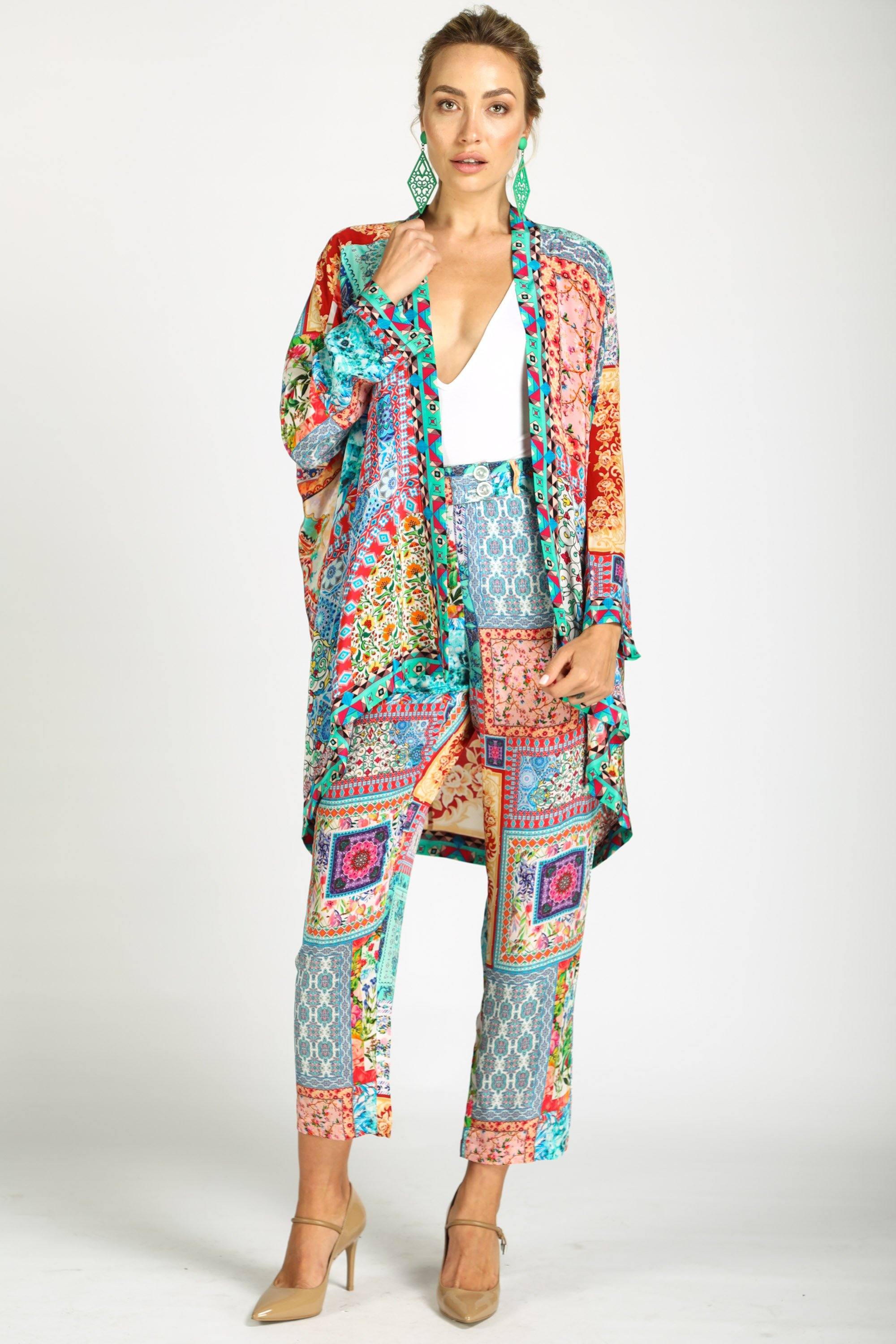 DAMASCUS - KIMONO SHRUG (SHORT) - TheSwankStore