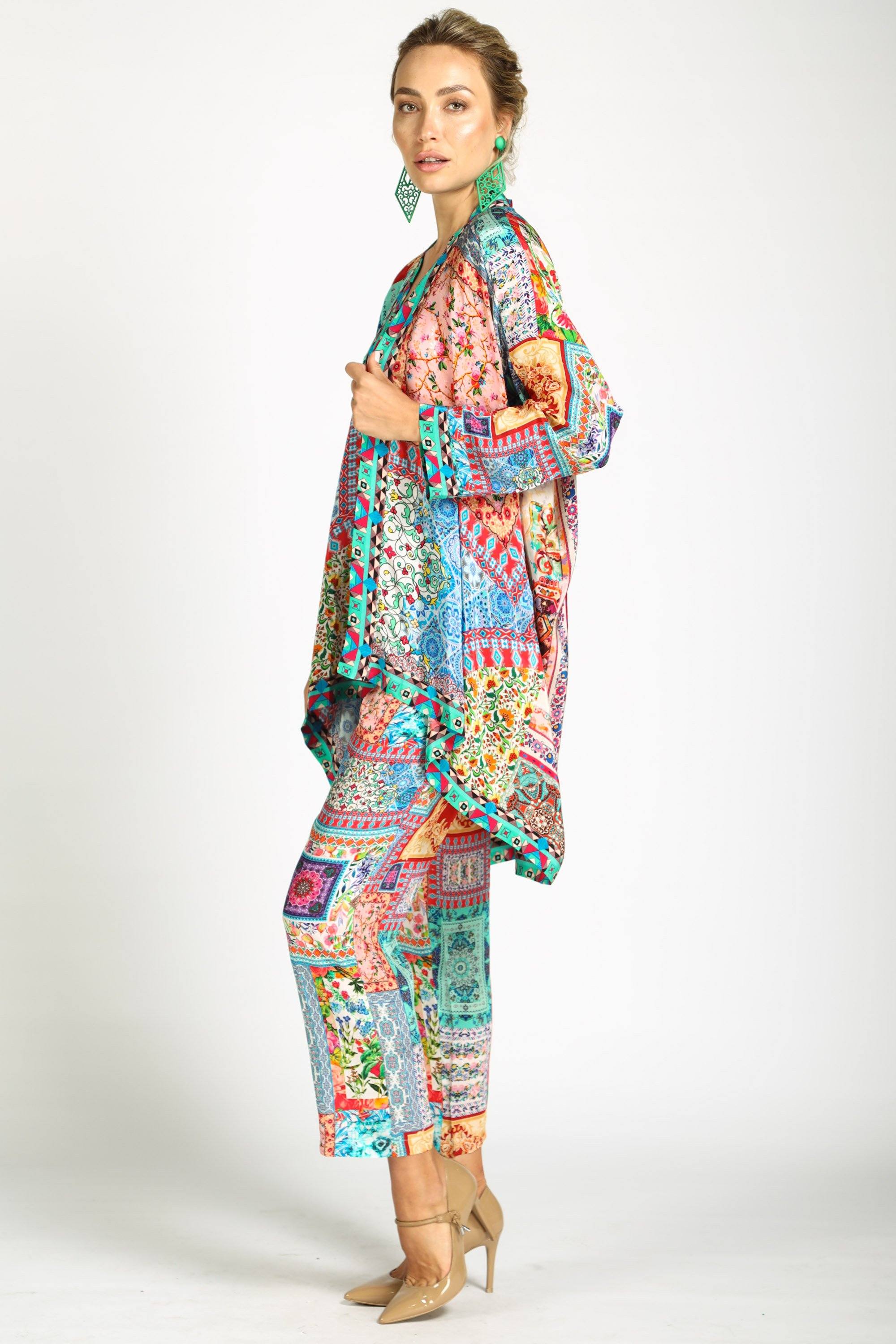DAMASCUS - KIMONO SHRUG (SHORT) - TheSwankStore