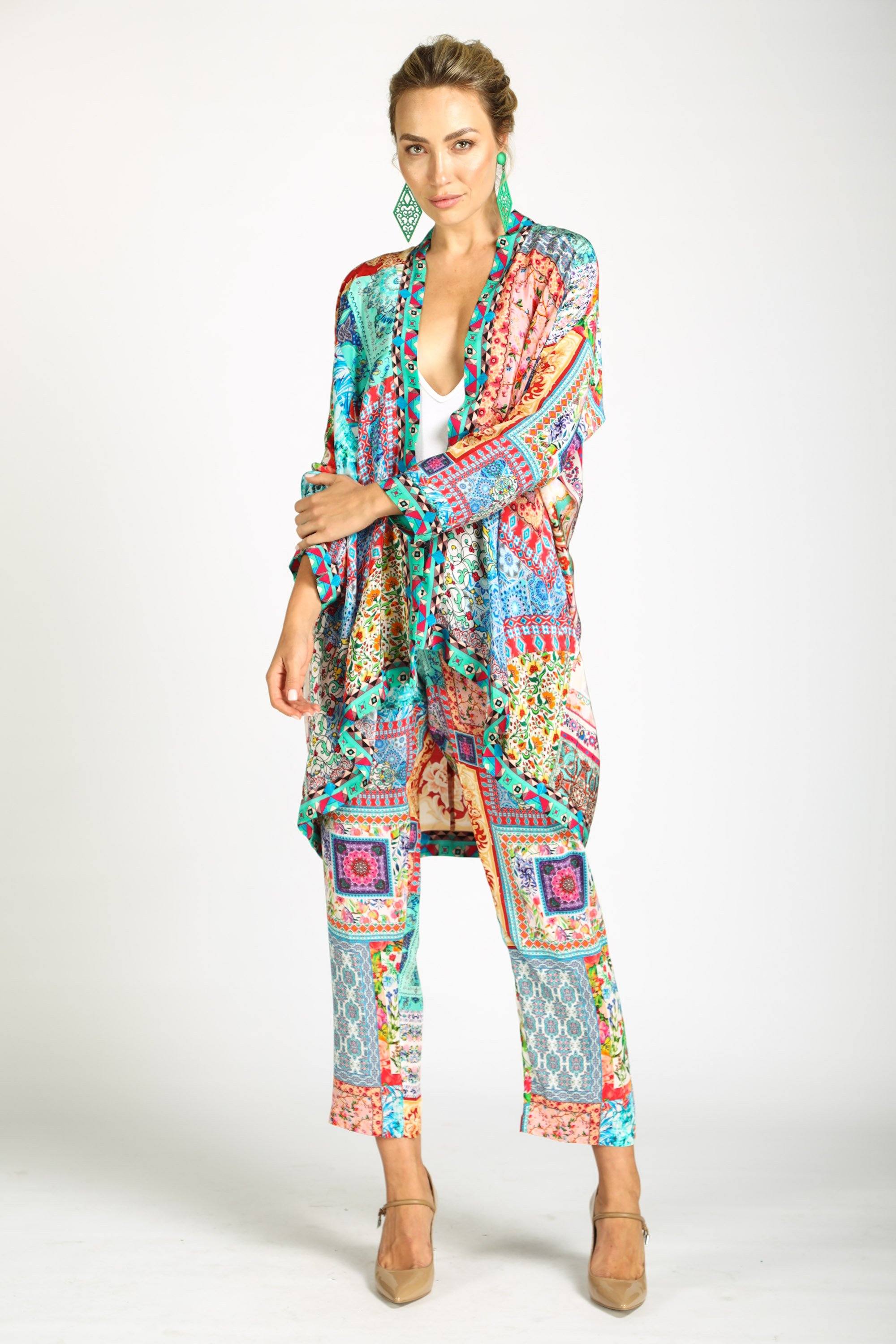 DAMASCUS - KIMONO SHRUG (SHORT) - TheSwankStore