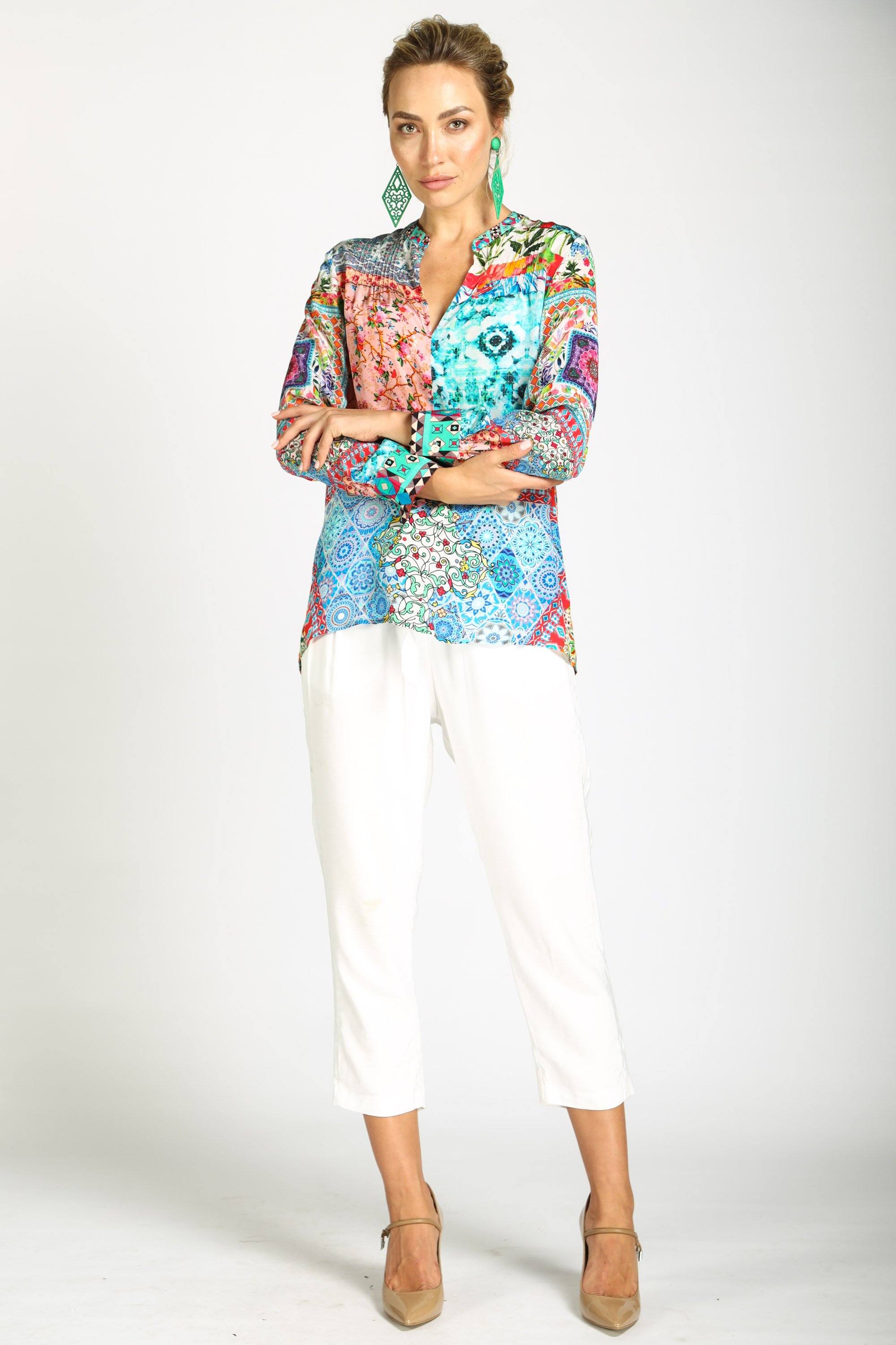 DAMASCUS - MILANO SHIRT, WITHOUT COLLAR - TheSwankStore