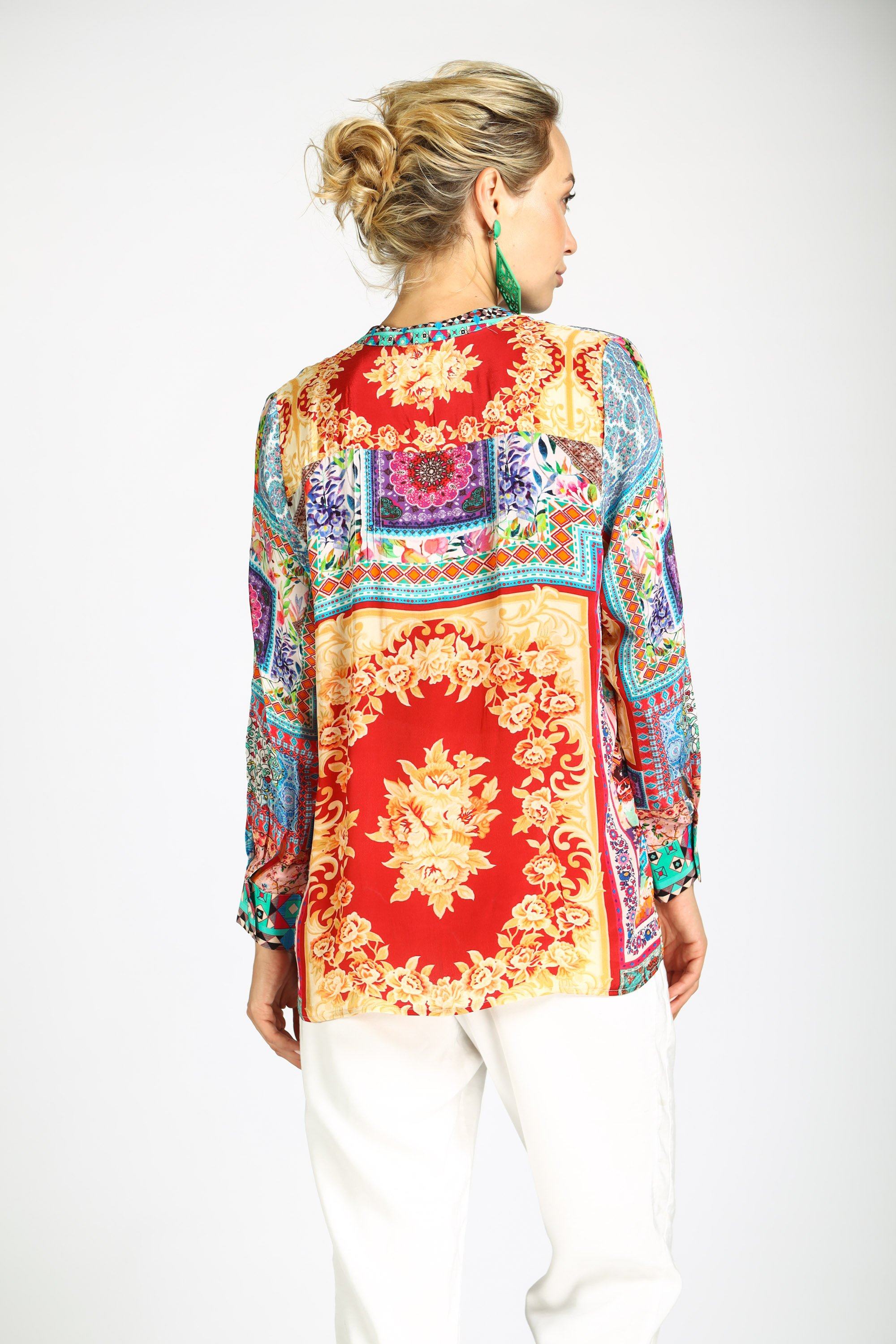 DAMASCUS - MILANO SHIRT, WITHOUT COLLAR - TheSwankStore